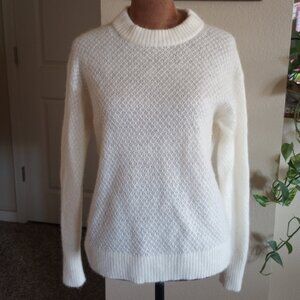 Quince Alpaca Wool Cream Lightweight Extremely Soft Sweater Cloud Knit